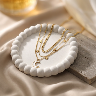 Starlit Dreams Layered Necklace