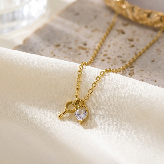 Aria Key to My Heart Necklace