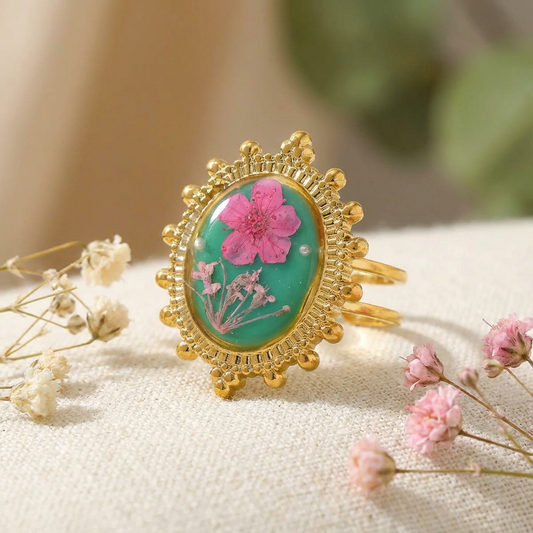 Flora Bloom Resin Ring