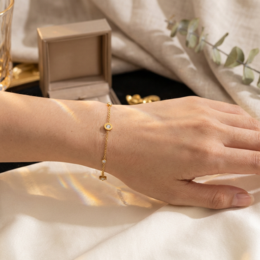 Nova Sparkle Station Bracelet