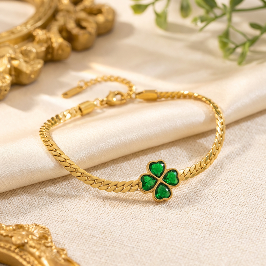 Verde Luck Clover Bracelet