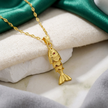 Koi Prosperity Fish Necklace