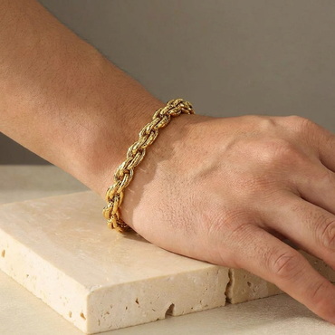 Forge Rope Twist Bracelet