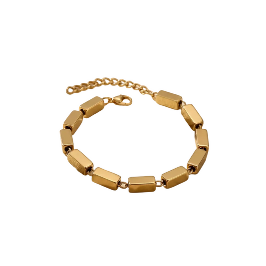 Aria Block Link Bracelet