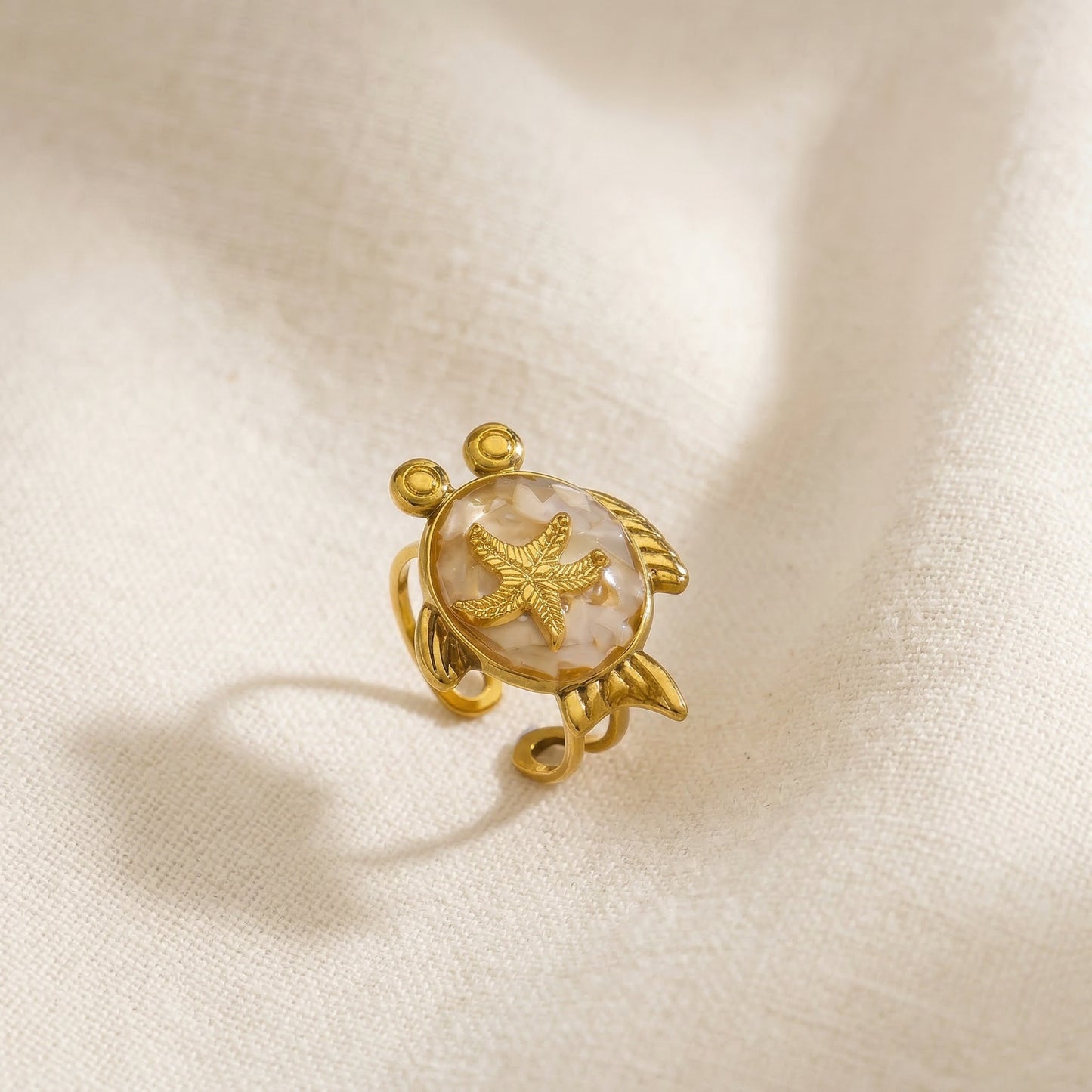 Mira Starfish Open Ring