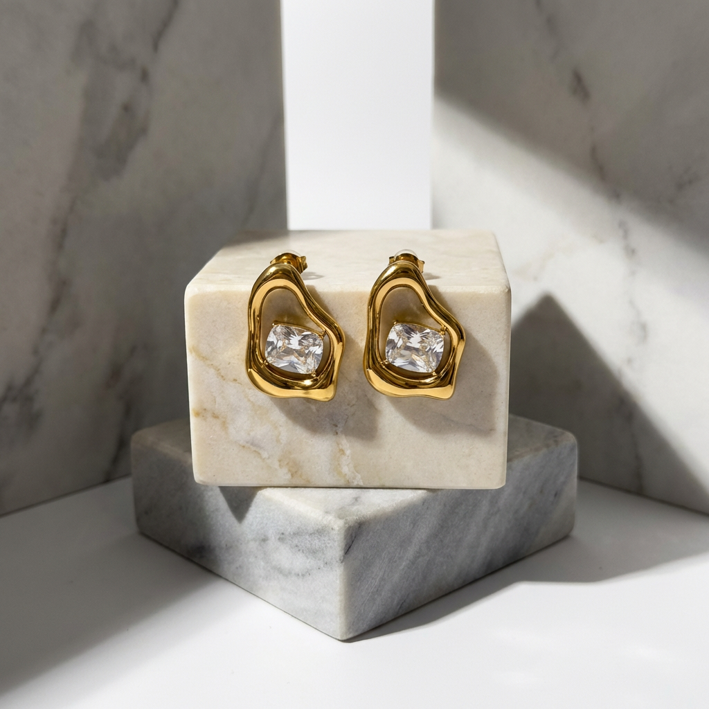 Avery Asymmetry Studs