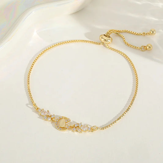 Luna Rose Charm Bracelet