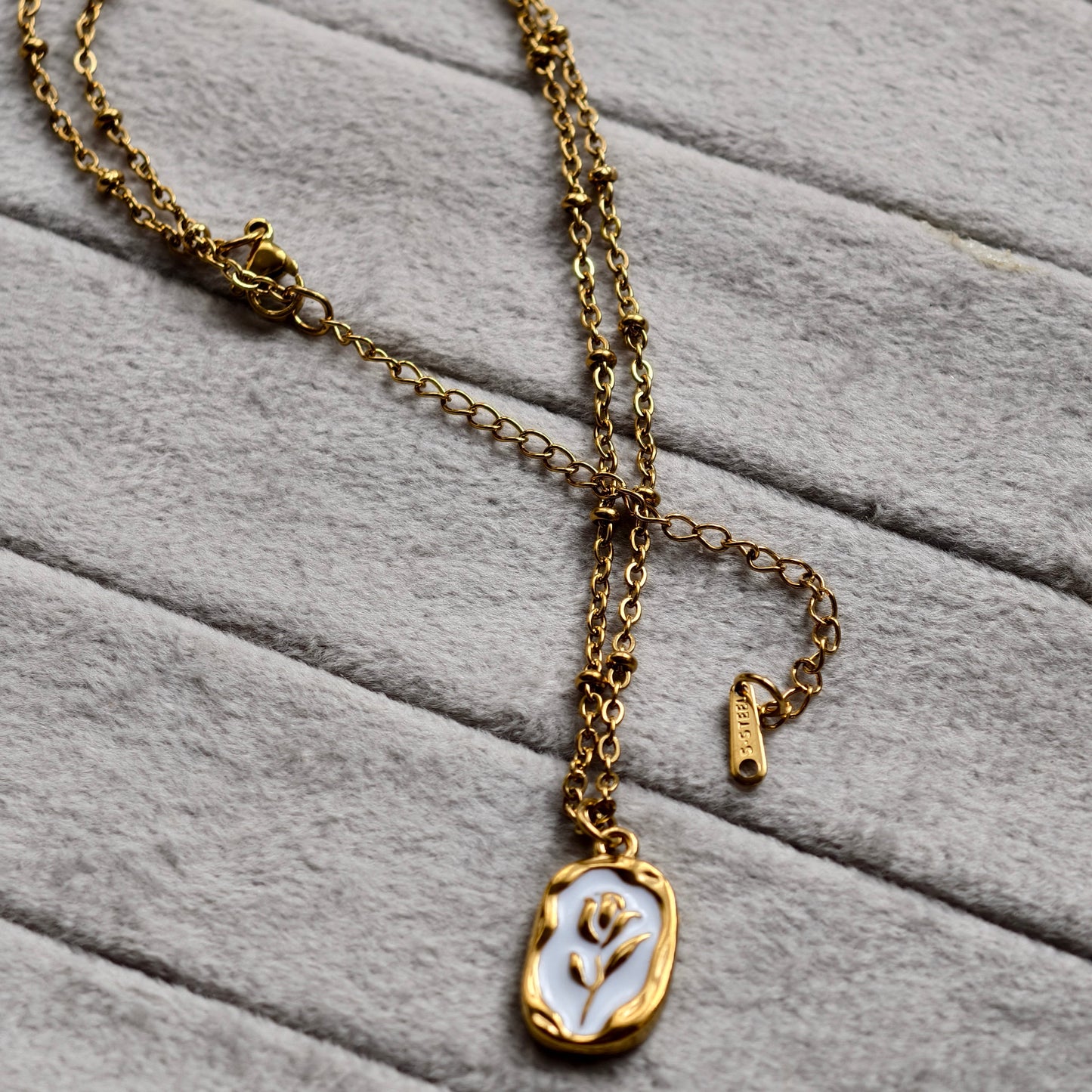 Bloom Medallion Floral Necklace