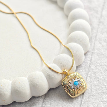 Lia Sunwatch Locket Necklace