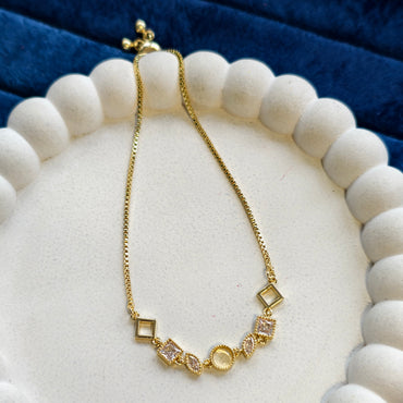 Amara Geo Charm Bracelet