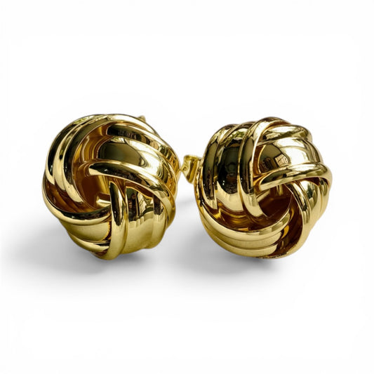 Nova Gloss Knot Earrings