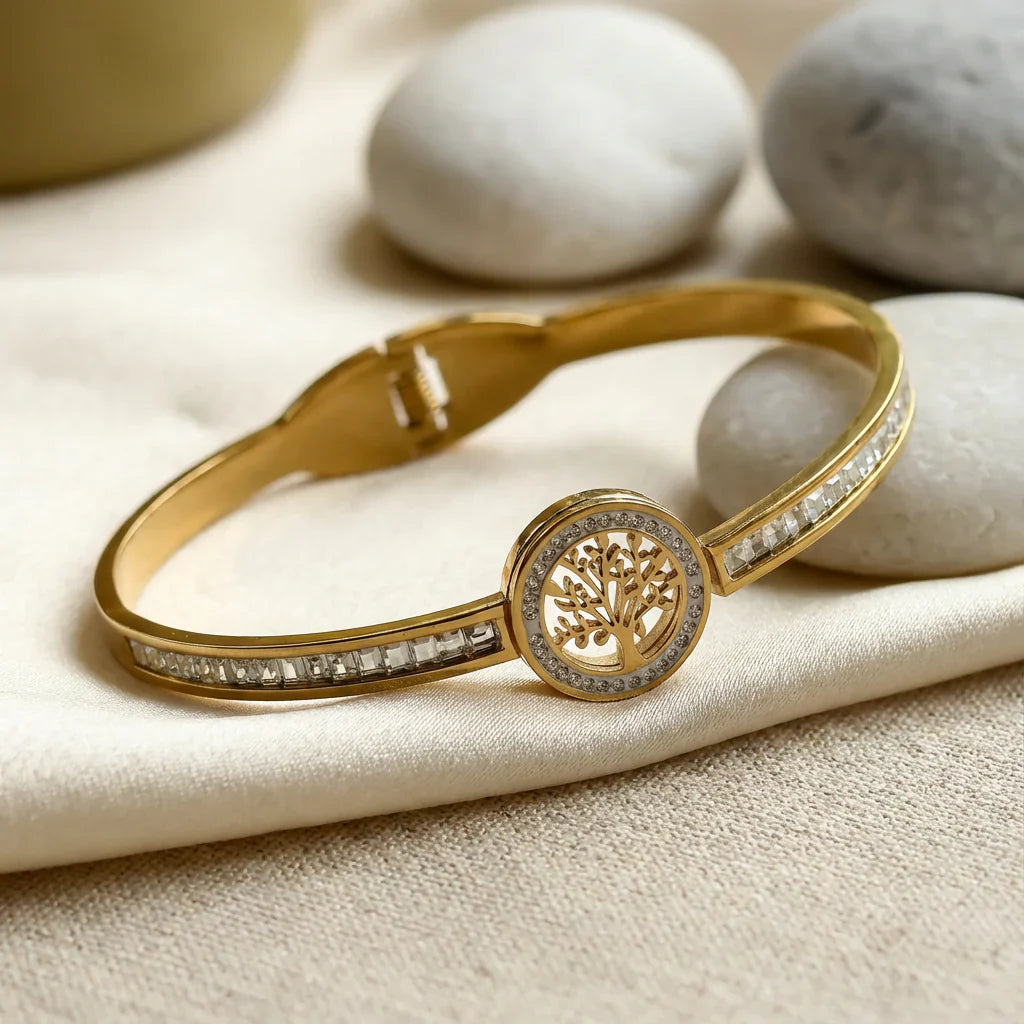 Tree of Life Bangle India | Life Tree Glow Bangle | Pretty Shimmering Things