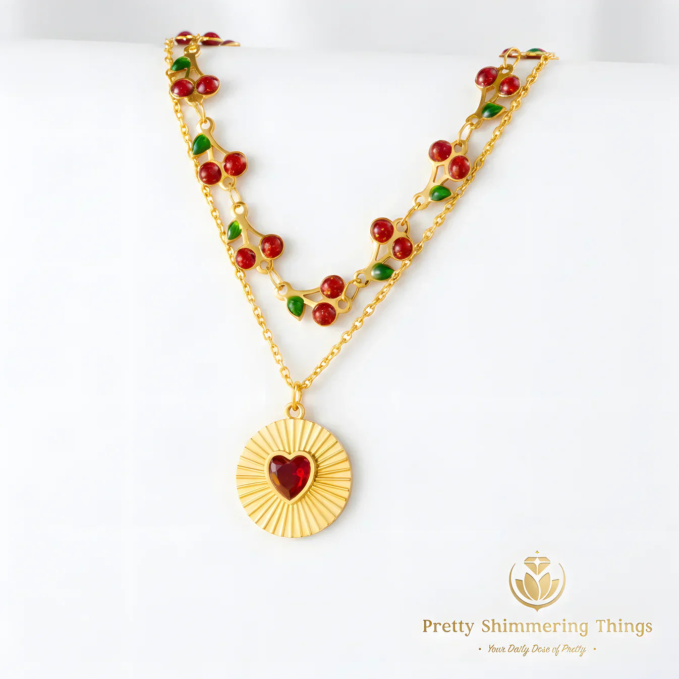 Lila Berry Heart Necklace: The Layered Charm Necklace Every Woman Needs in 2026