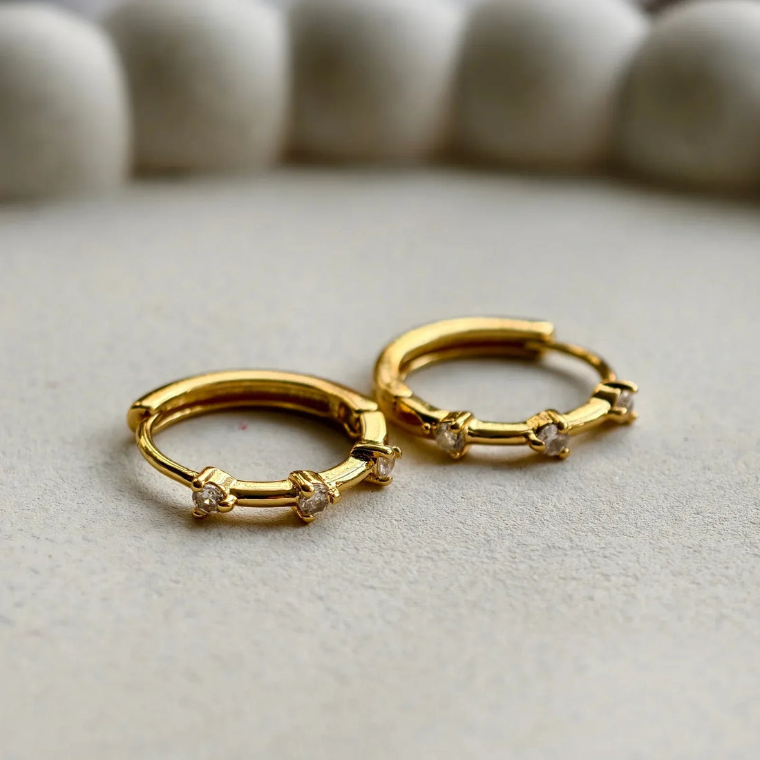 Lumi Sparkle Mini Hoops That Add Effortless Shine To Everyday Style
