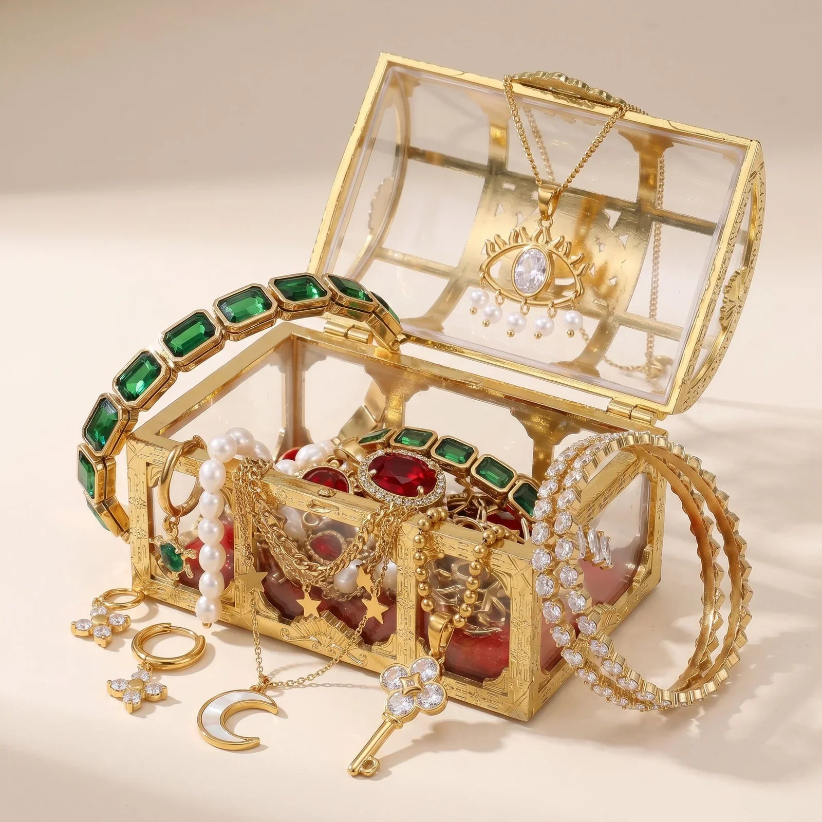 Jewellery Gift Box India | Mystery Jewellery Chest | Pretty Shimmering Things
