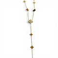 Four Leaf Glow Y-Necklace