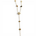 Four Leaf Glow Y-Necklace