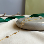Four Leaf Glow Y-Necklace