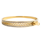 Cleo Geo Zip Bangle