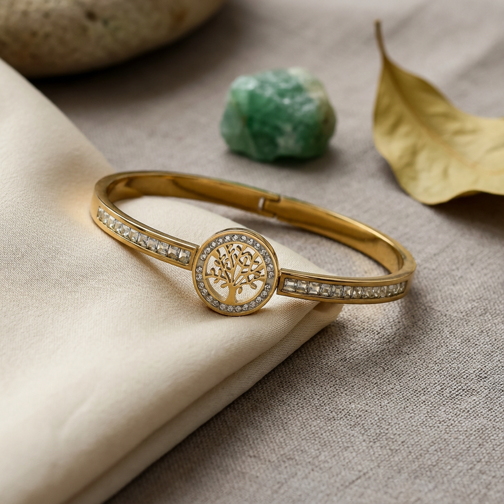 Life Tree Glow Bangle
