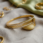 Cleo Geo Zip Bangle
