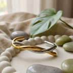 Twist Duo Open Bangle