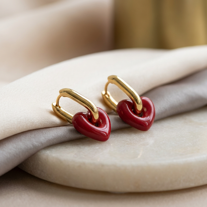 Rhea Rouge Heart Hoops