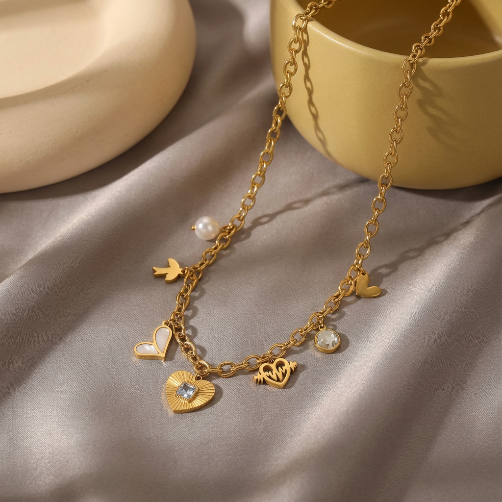 Sienna Heart Chain