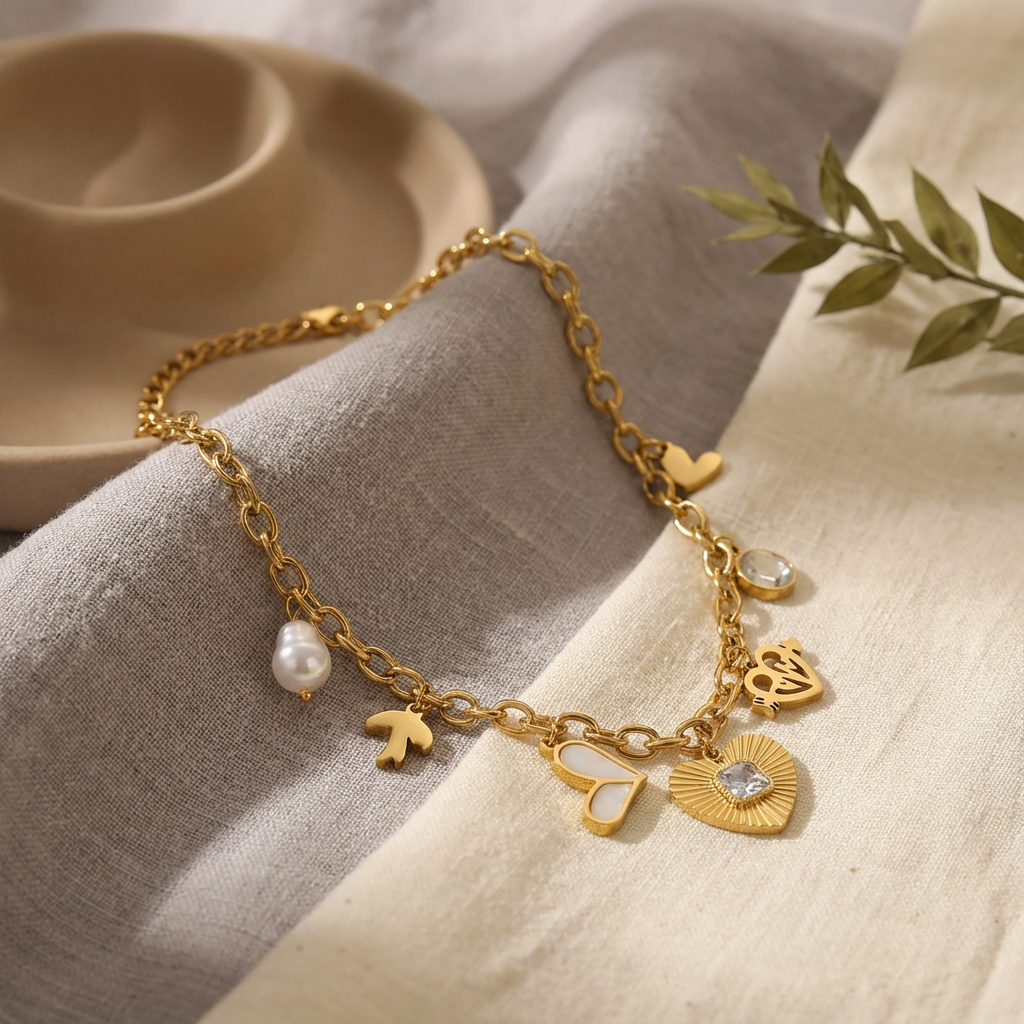 Sienna Heart Chain