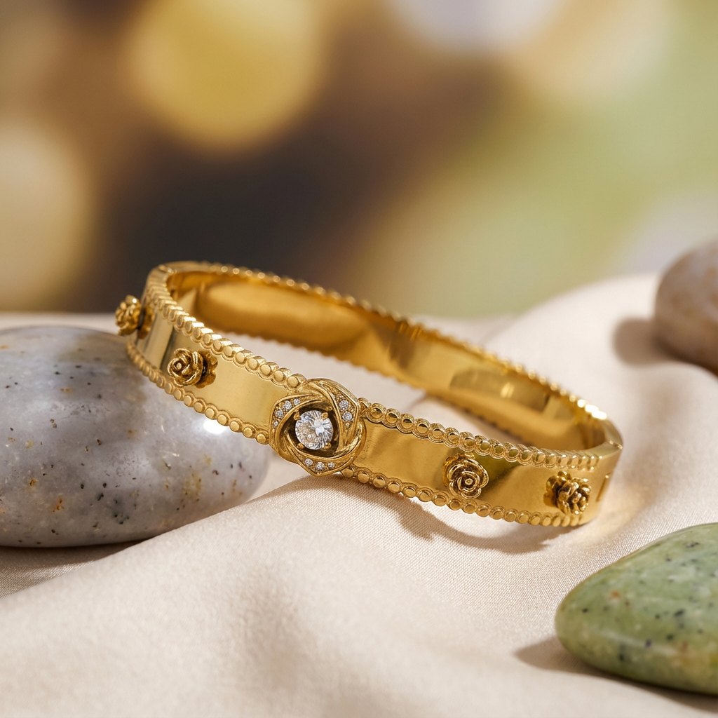 Liora Rose Edge Bangle