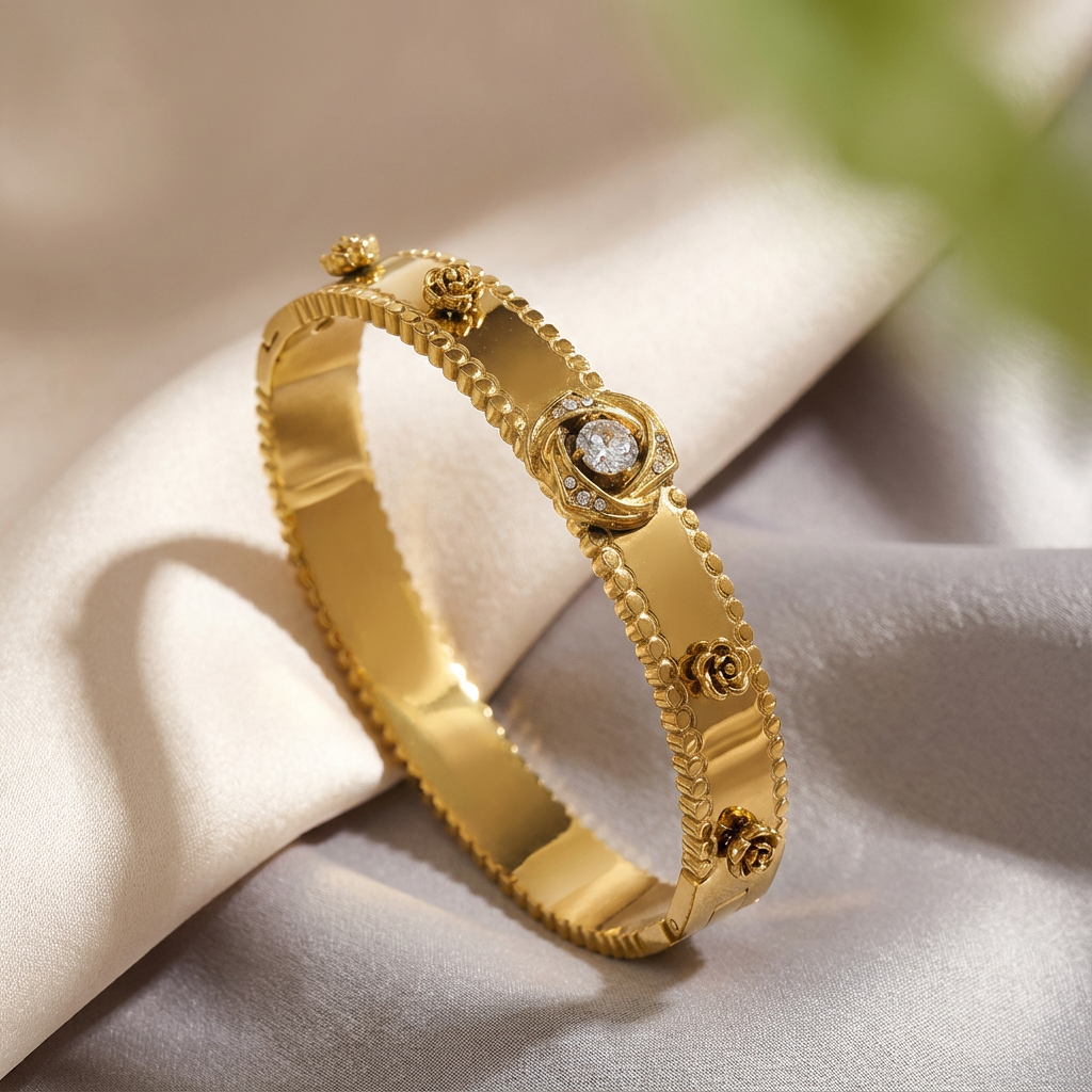 Liora Rose Edge Bangle