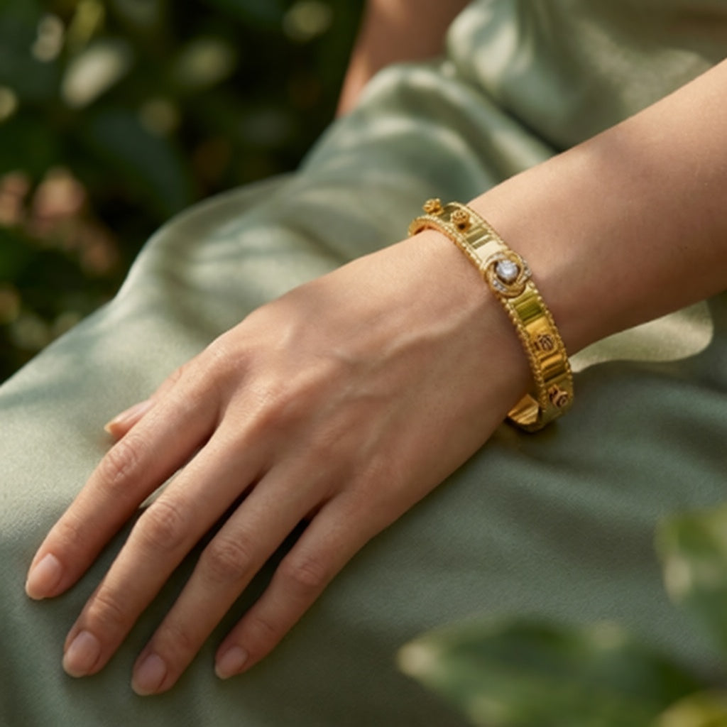 Liora Rose Edge Bangle