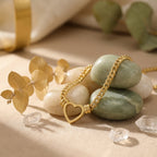 Nova Heart Cuban Necklace