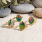 Flora Bloom Resin Ring