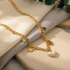 Solstice Charm Cascade Necklace
