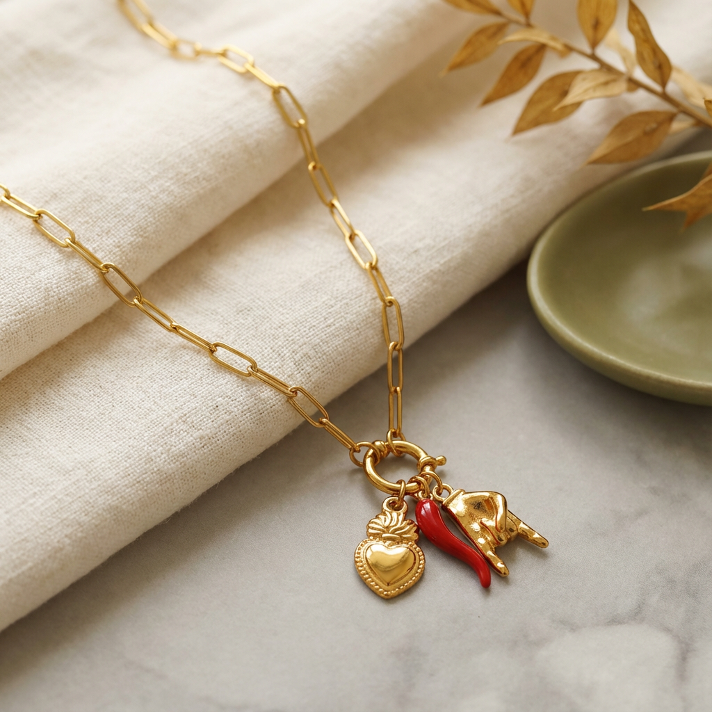 Viva Napoli Charm Necklace