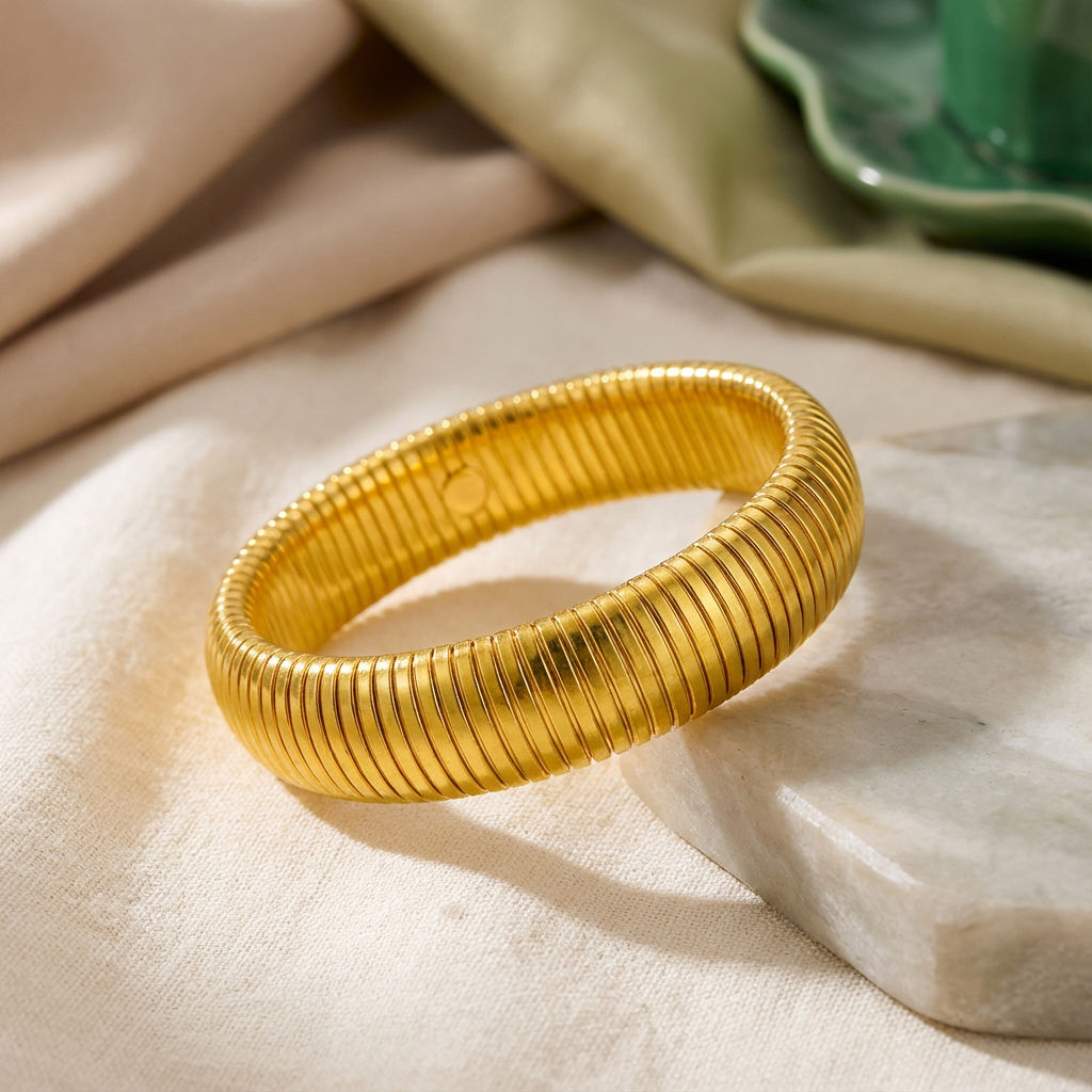 Twist Coil Street Bangle