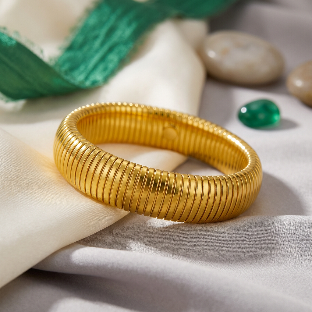 Twist Coil Street Bangle