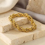 Rogue Textured Curb Bracelet