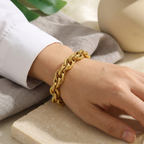 Rogue Textured Curb Bracelet