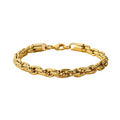 Forge Rope Twist Bracelet