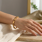 Aria Block Link Bracelet