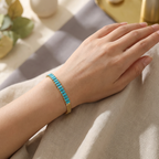 Turquoise Sea Tennis Bracelet