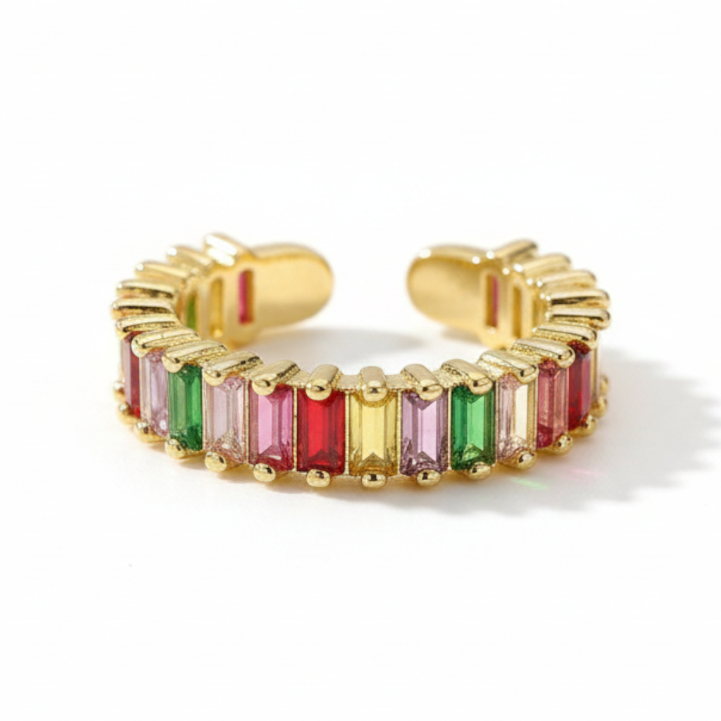 Nora Rainbow Band Ring