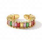 Nora Rainbow Band Ring