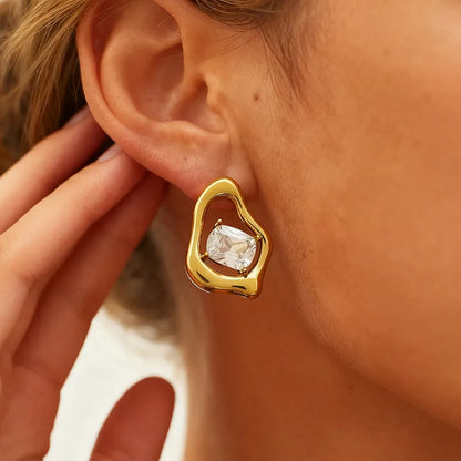 Avery Asymmetry Studs