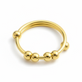 Nia Orbit Bead Ring