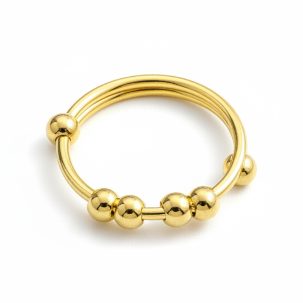 Nia Orbit Bead Ring