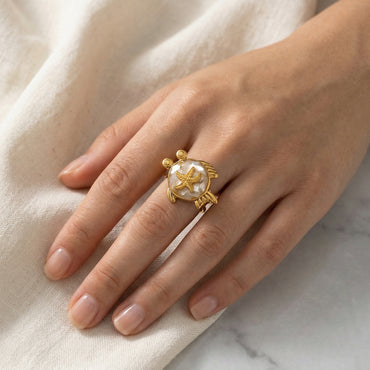 Mira Starfish Open Ring