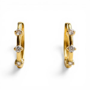 Lumi Sparkle Mini Hoops